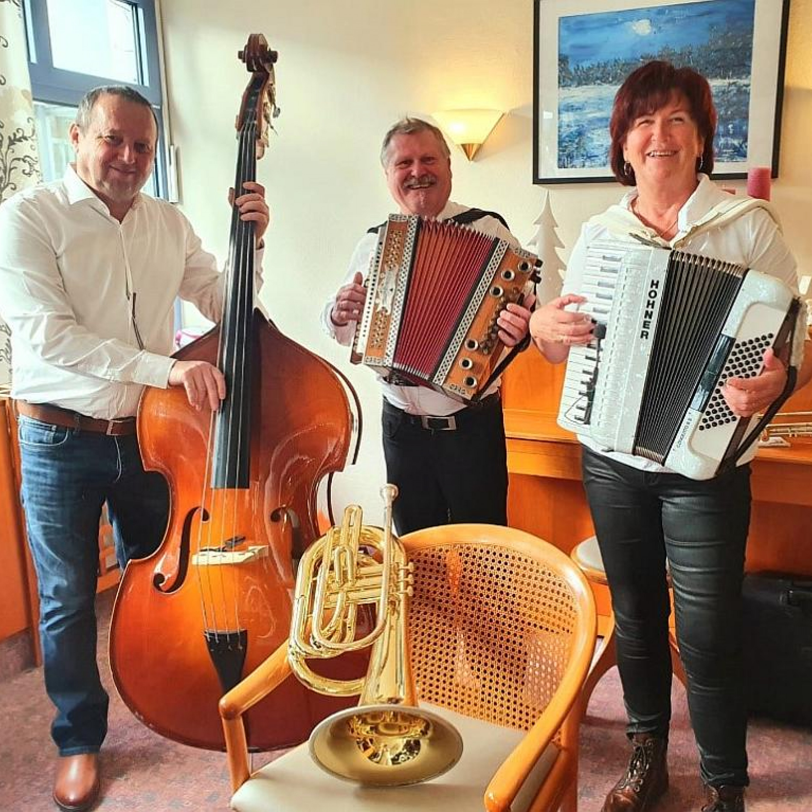  Schussentrio in der Schussenrieder Brauereigaststätte 